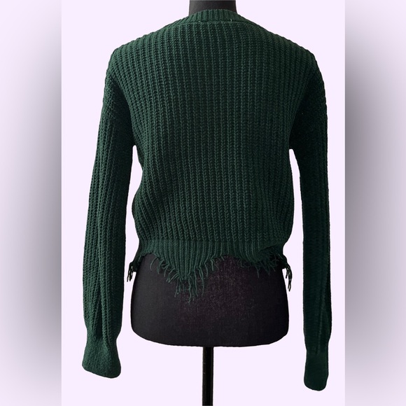 NOBO chunky Knit green sweater - Picture 7 of 7